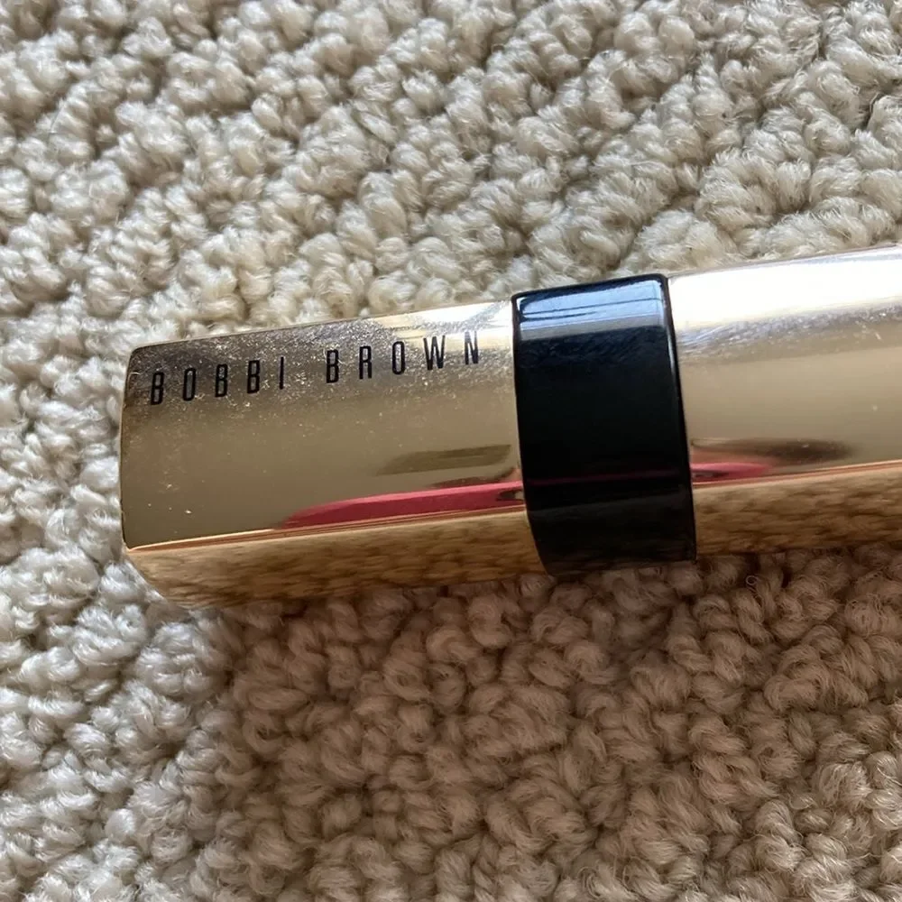 NEW Bobbie Brown Luxe Lip Color Lipstick Brocade Berry Purple Like New Full Size